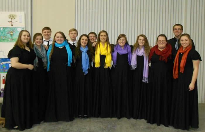 Entertainment was provided by Sherwood's Concert Choir directed by Derek Cross