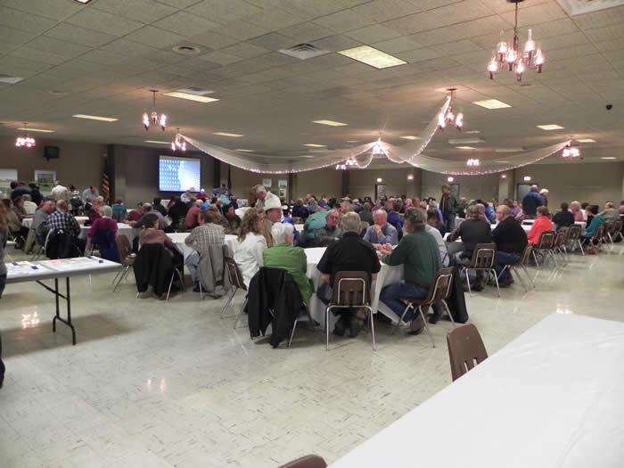 Landowners at the 2015 SWCD meeting and supper.