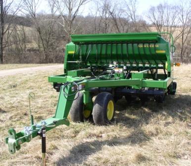 District's 10' No-Till Drill Located at Matt Berry's Farm near Marthasville, MO